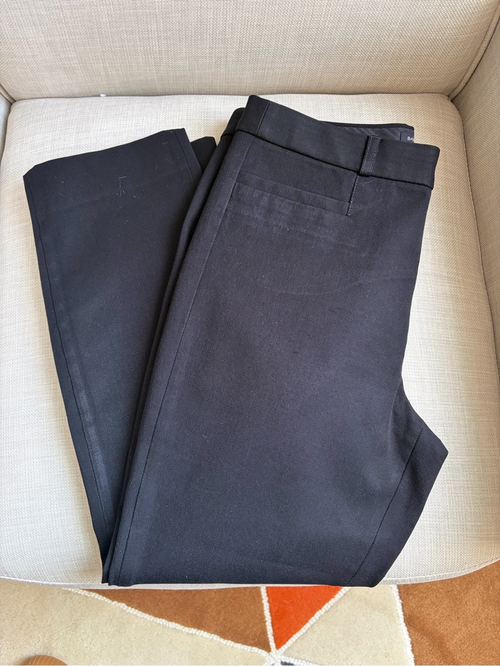 Banana Republic Factory, High Rise Sloan Black Dress Pant (Size 6)